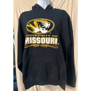 Missouri Tigers Hoodie Size Large Gildan Label Mizzou